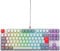 CHERRY XTRFY K4V2 TKL, Wired Gaming Keyboard without Numpad, UK-Layout (QWERTY), Customisable RGB Lighting, Mechanical MX2A RED Switches, Retro
