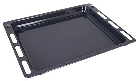 sparefixd Suitable for Cooker Oven Enamel Baking Tray Grill Drip Pan 47.5cm X 36.5cm for INDESIT