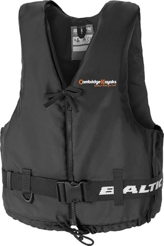 Cambridge Kayaks Baltic buoyancy Aid Vest (Black, Extra Large)
