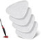 4 Pcs Steam Mop Pads Compatible with Steam Cleaner for Viledas,Washable Steam Mop Replacement Pads,Reusable Steam Cleaner Replacement Covers for Viledas,Triangle Cleaning Mop Pads