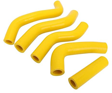 QASULER Tubería de agua for motocicleta, manguito refrigeración radiador silicona, RMZ250 RMZ 250 2007-2009 2007 2008 2009, Motocross Manguera de radiador de motocicleta