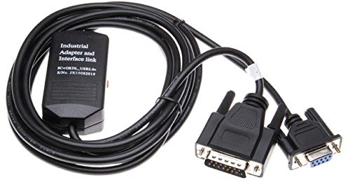 vhbw cavo EIA RS-232 compatibile con Siemens Simatic S5 100U CPU 100 computer & periferiche - Adattatore seriale, 300 cm, nero