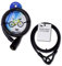 Minder 2 Pack 12mm x 1.8m Heavy Duty Bike Bicycle Chain Lock with 2 Keys (Black with Double Loop Cable)