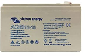 Victron Energy Batterie Super Cycle AGM 15 Ah 12 Volt (Faston 6.3x0.8 mm)