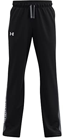 Under Armour Boys Brawler 2.0 Pants , Black (001)/White , X-Large