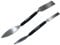 Amtech G1855 Leaf and Square Profiling Tool Set, Triangular and Square Blades, Plasterers Trowel, Small Tool, Double-Ended 2-Piece