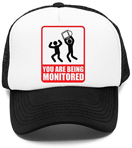 You Are Being Monitored Kinder Kappe Baseball Rapper Cap