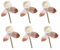 Milisten 6st Aromatherapie-Rattan Ätherische Ölstäbchen Diffusoren Für Ätherische Öle Rattanstöcke Diffusor Rattan Wein-diffusor-Sticks Diffusor Für Ätherische Öle Aroma-Stick Rosen