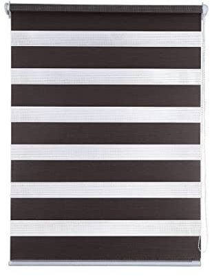 Doppelrollo Klemmfix D9 braun (70x210 cm)
