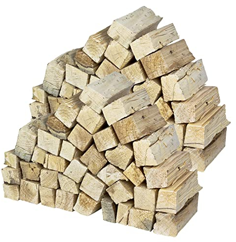 Brennholz Kaminholz Kiefer Holz 60 kg Für Ofen und Kamin Kaminofen Feuerschale Grill Feuerholz Holzscheite Wood 25 cm kammergetrocknet flameup