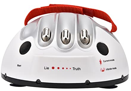 Jadeshay Stromschlag Lügendetektor Polygraph Test Finger Spielzeug Wahrheit Party Spielkonsole