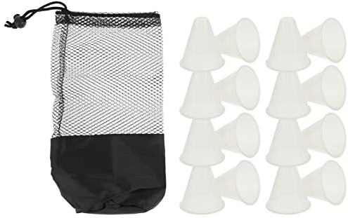 BESPORTBLE Eislaufmarker Cones Roller Sportmarkierbecher Glühen Rollern Skining Sporttraining Werkzeuge für Outdoor Training Roller Skating Soccer Basketball- Gebrauch