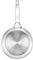 Bra Signature 18/10 Stainless Steel Frying Pan (26cm) Large Stainless Steel Frying Pan for Induction Hobs & Other Heat Sources with 5.3mm Triple Diffuser Base.