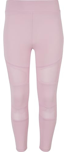 Urban Classics Mädchen Leggings Girls Tech Mesh Leggings girlypink 146/152