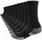 anqier 6 Paar Socken Herren Gepolstert Damen Sportsocken 39-42 Wandersocken Atmungsaktiv Trekkingsocken 43-46 Arbeitssocken Warme Baumwolle Socken für Laufen Training Sport Tennis