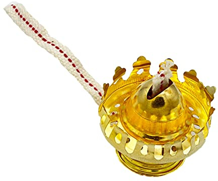 Öllampe Brenner Öllampe Kaminhalter DIY Dochthalter für Glas Öllampe Stil E