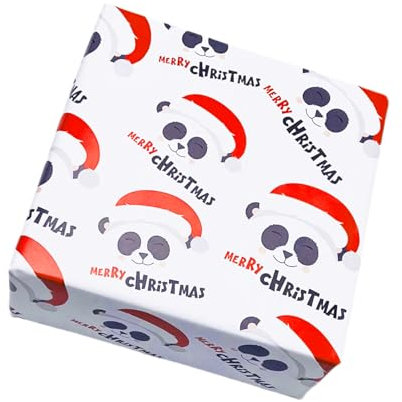 arkamii Geschenkpapier Format 86 x 64 cm Weihnachtsmotiv Weihnachten 3 große Bögen (NC12)