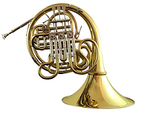 Vier-Knopf-Zwei-Zeilen-Split-Franzosen-Horn-Instrument In F-Schlüssel Für Symphonyorchester