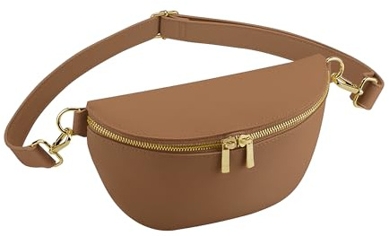 BagBase Boutique Waist Bag Tan 24 x 14 x 6 cm (BG766)