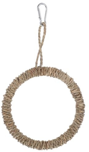 DOITOOL 1set Giocattoli Per Uccelli Altalena Per Pappagalli e Trespolo Per Cocorite Accessorio Per Gabbia Materiale Resistente e Durevole Rappresenta Un Luogo Di Riposo e Gioco Sicuro Per