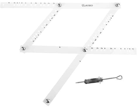 Generic 340 Mm Pantograph Zeichenwerkzeug, Zusammenklappbarer Kopiermaßstab