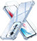 ivoler 3 in 1 Funda para OPPO Reno11 F 5G / OPPO Reno 11F 5G con 2 Piezas Cristal Templado, Transparente Carcasa Protectora Antigolpes Case, Suave TPU Silicona Anti-Choques Caso