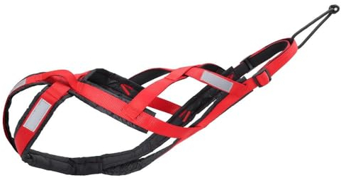 Wasserdichtes, Reflektierendes Hundeschlittengeschirr Für Den Außenbereich, Haustier-Training, Camping-Skigeschirr, Mittelgroße Und Große Hunde, Gewichttragendes Zuggeschirr, Haustier-Schlitten-S