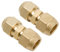 Set di viti per condizionatori d'aria 3/8, 2 nippli doppi per tubi in rame, prolunga per tubi di rame per giunti doppii, diametro tubo di rame per dado a percussione 9,52 mm tubo di rame