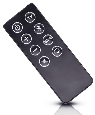 Ersatz Fernbedienung Passend für Bose, Ersatzfernbedienung Kompatibel mit Bose Solo Soundbar 5 10 15 Series II, TV Soundbar Sound System 418775 410376 431974 845194 838309-1100 740928-1120
