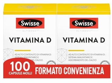 Swisse Vitamina D3, 200 Capsule, Vitamina D3 200 Capsule Molli