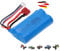 7.4V 3000-mAh 2S Li-Ion Akku, Lithium-Ionen Batterie mit Deans T-Plug Stecker f. RC Auto, Crawler, Monstertruck, Buggy, Truggy, Flugzeug, Spielzeug, 12401 12402 12403 12404 12427 12428-B 12429 144001