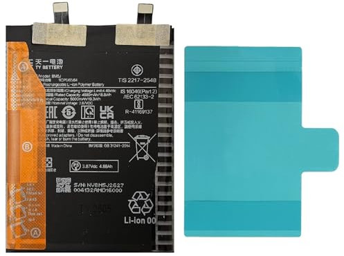 TY BETTERY® Batterie Compatible avec Xiaomi modèle BM5J MI 12T / Mi 12T Pro