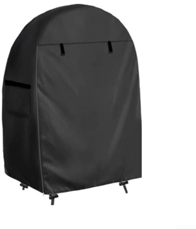 Funda para silla de huevo para exteriores, impermeable, funda para silla de huevo, fácil limpieza, tela Oxford, protector para muebles de mimbre de jardín con rejillas de ventilación (A)