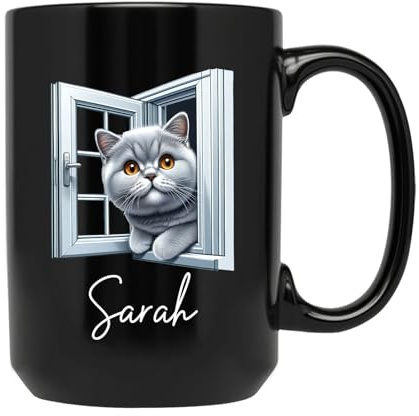 Kaffeebecher Britisch Kurzhaar Keramik Tasse Personalisierte Kaffee Tasse Retro Geschenk Tasses Für Jubiläum Geschenk Büro 330 ML
