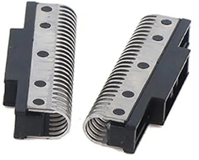 2PCS Ersatz Klinge Barber Schneiden Messer Kopf/Net Bart Rasieren Teile For KM-2026 Haar Trimmer Clipper