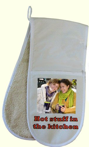 Personalised Oven Mitt (Double Handed)