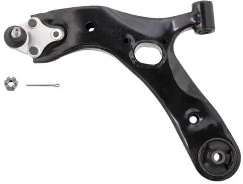 febi bilstein 43056 Querlenker mit Kronenmutter und Splint, 1 Stück | Kompatibel mit: TOYOTA AURIS, AURIS, AURIS Kombi, COROLLA Stufenheck, PRIUS PLUS