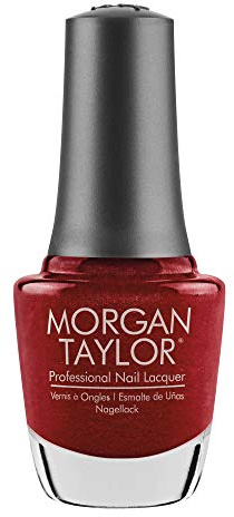 Morgan Taylor Red Professional Nail Polish Lacquer: Wonder Woman, 15 mL