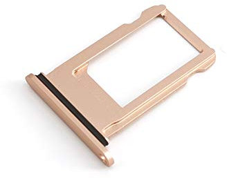 E-repair SIM Card Tray Holder with Rubber Waterproof Ring Replacement for iPhone 8 (4.7 inch) (Rose Gold)