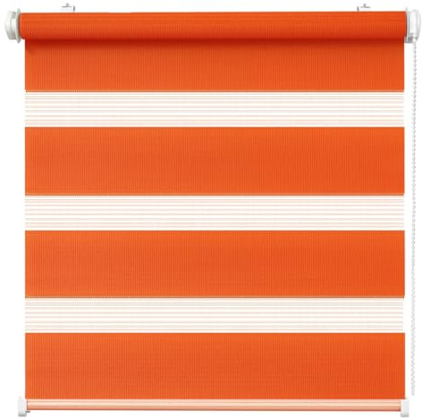 Doppelrollo Colour, Orange, 95x150cm