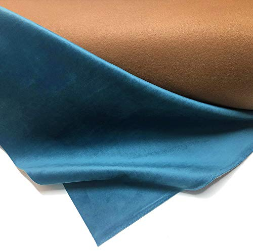 AE AUTO EQUIPE Meterware, wasserabweisend, blau, für Sessel, Kissen, Sofa, Sitzsack, Stühle hergestellt in Italien (1 m = 100 x 140 cm)