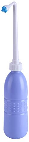 Wifehelper Tragbares Bidet-Sprayer, Reise-Bidet mit Hand-Bidetflasche, Wasser Waschen, Toilette, Badezimmer, Zuhause, Reise, persönliche Hygiene, Toiletten-Spray