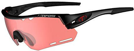 Tifosi Alliant Crystal Black/Enliven Bike Red Lens