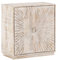 Woodkings® Kommode Sambia weiß Massivholz Mango Anrichte Design Patina Vintage massiv Holzmöbel