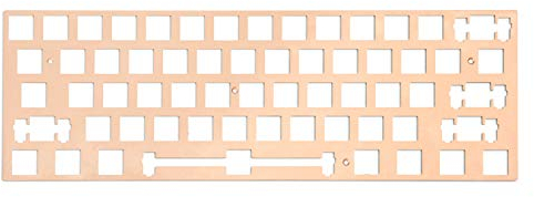 DROP Carina Mechanisches Tastatur-Set, 60% Formfaktor, Tray-Mount-Konstruktion mit Mehreren Plattenmaterialien, starres und befriedigendes Gefühl (Kupfer)