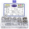 Lot de 240 Cosses de câble en Acier inoxydable et Manchon à double barillet en Aluminium pour ∅1.2-5mm câble métallique