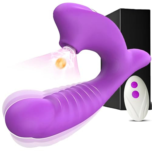 Vibromasseur Clitoridien Femme avec Succion Stimulateur Clitoris Sex toýs femme 10×10 Modes de Vibration Sex Toýs Couple Sextoy Gode vibro-masseur Sextoy Discret pour le Plaisir Féminin