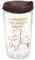 Tervis Disney Winnie l'ourson Group Gobelet isotherme à double paroi fabriqué aux États-Unis, 473 ml, transparent