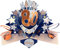 Pop-Up-Grußkarte zum 80. Geburtstag Happy 80 Today, Love Kate's Pop Up Cards für Ihn, POP204MC80