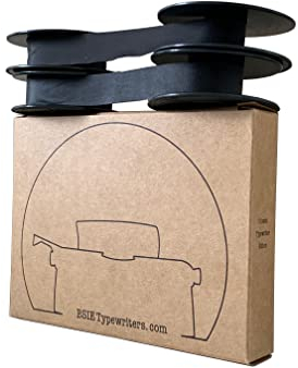 2 x Underwood Schreibmaschinenband – Doppelpack – BSIE Typewriters (2 x Schwarz)